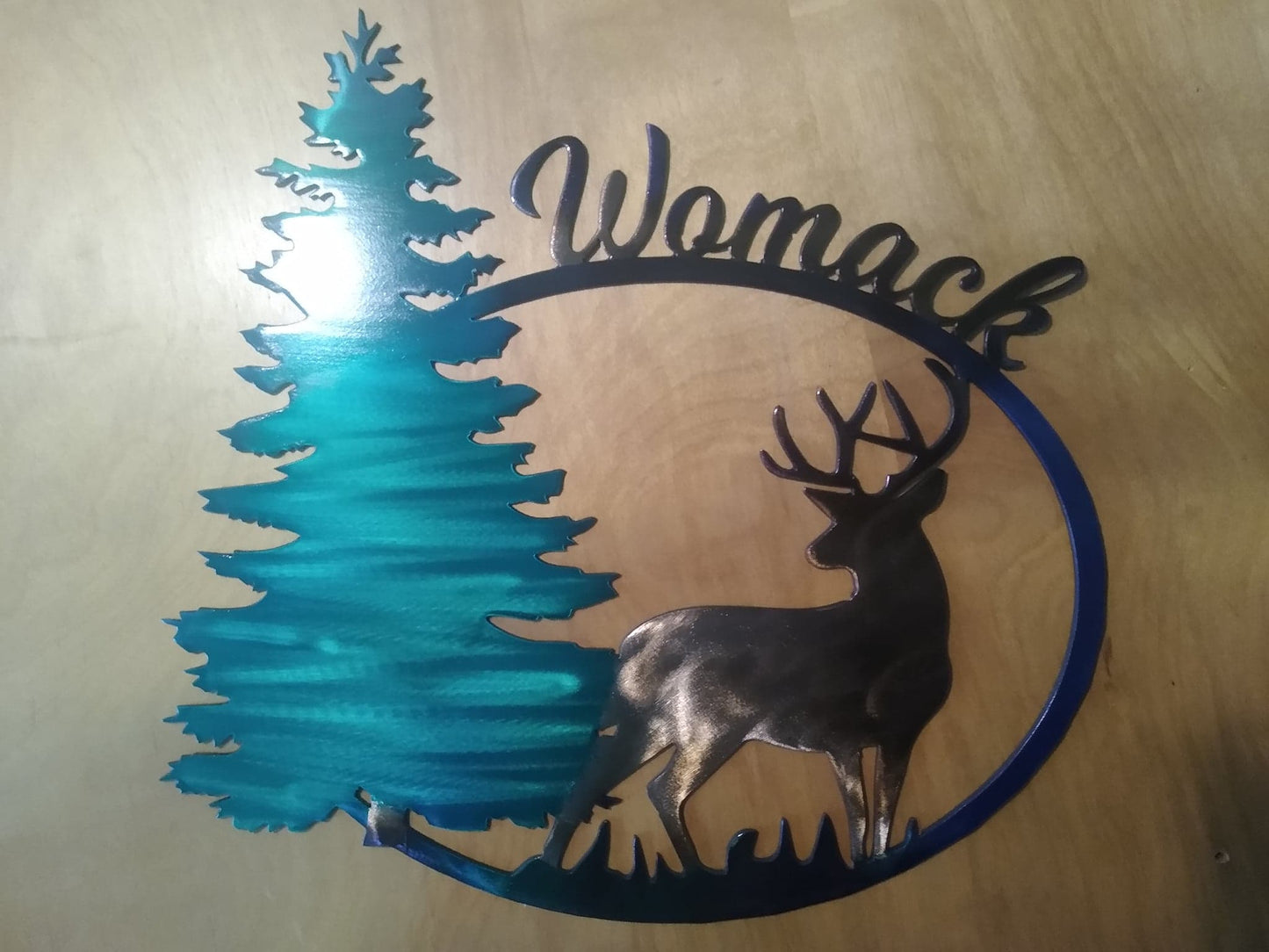 Personalized Deer sign