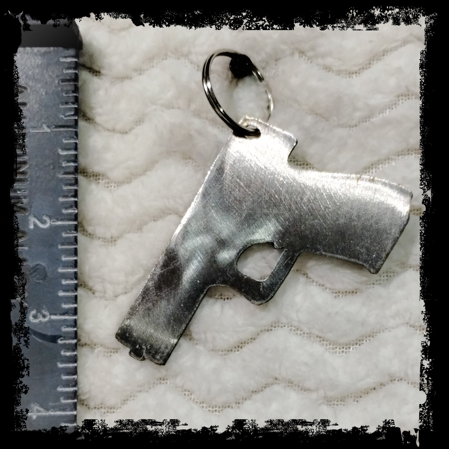 Glock Metal Keychain