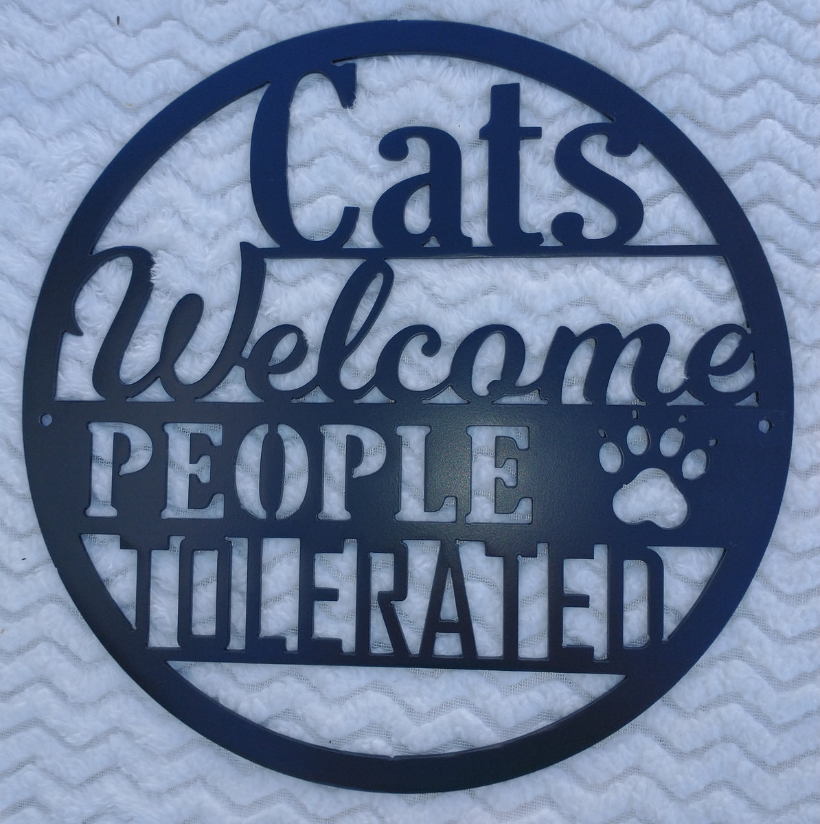 Cats Welcome, Humans Tolerated, cat lovers