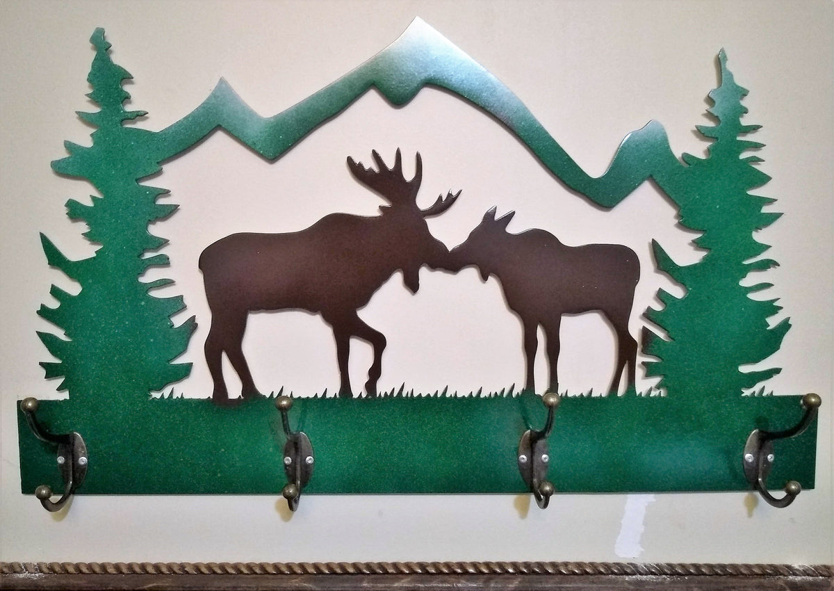 Moose store coat rack