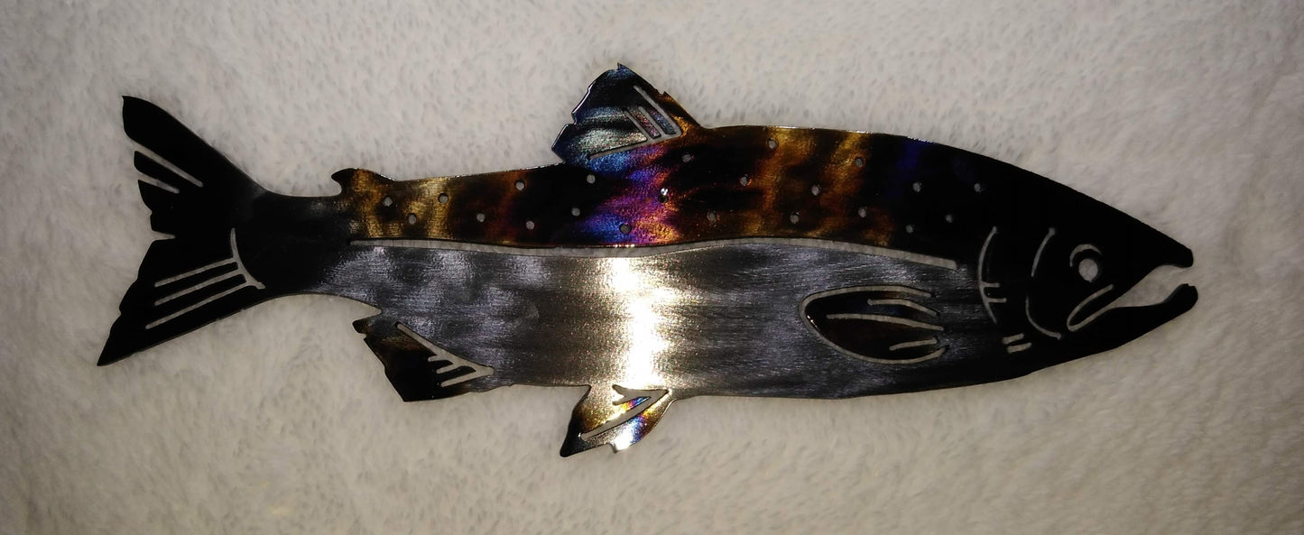 Salmon Fish art