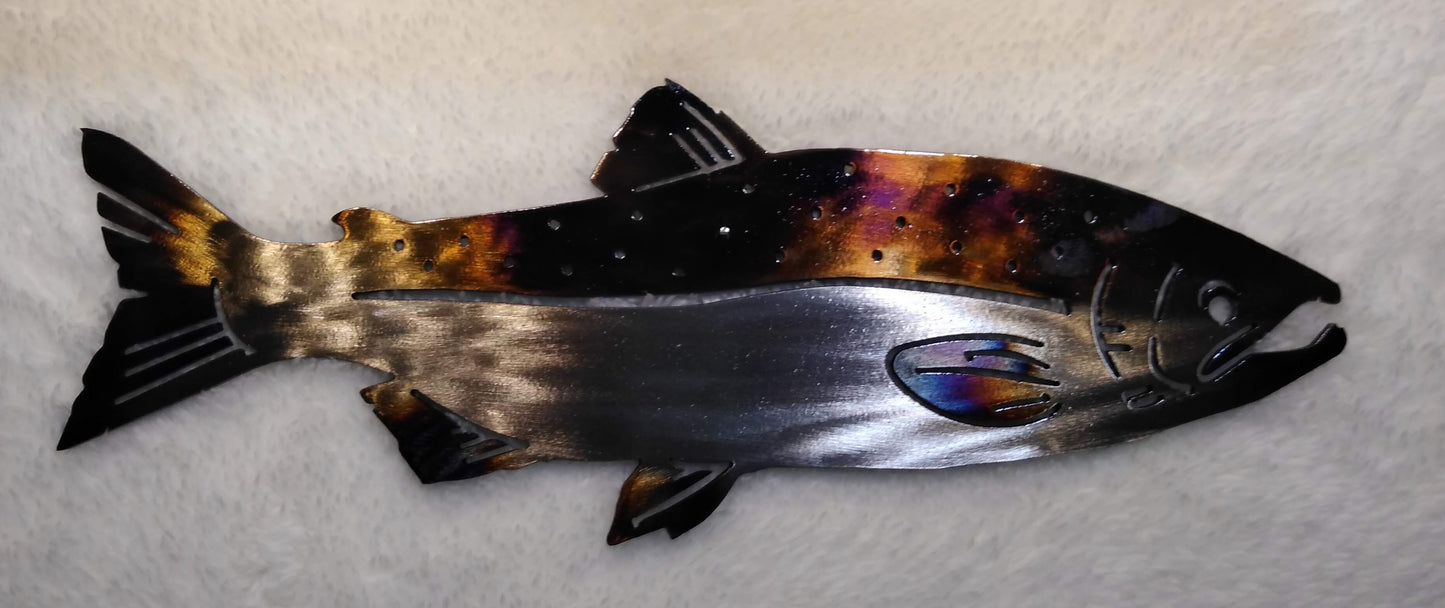Salmon Fish art
