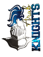 Arab Knights Metal Wall Art