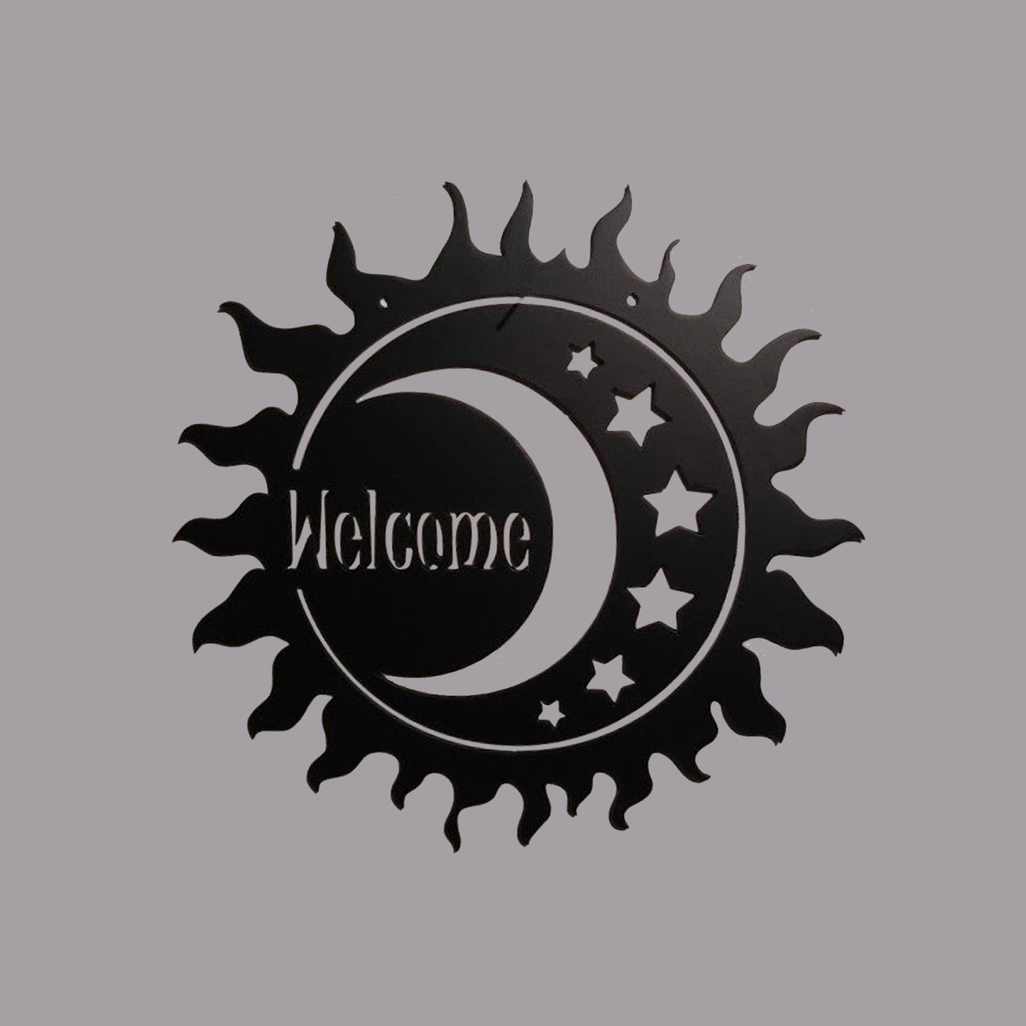 Celestial Welcome Sign