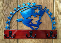 DAR Patriotic Keychain Rack