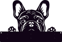 French Bulldog Key Chain-Dog Leash Hanger