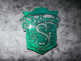 HP Slytherin Crest – Wizarding House Metal Art