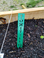 Metal Garden Marker Stakes – Custom Vegetable Labels