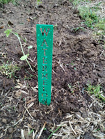 Metal Garden Marker Stakes – Custom Vegetable Labels