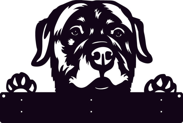 Rottweiler Key Chain-Dog Leash Hanger
