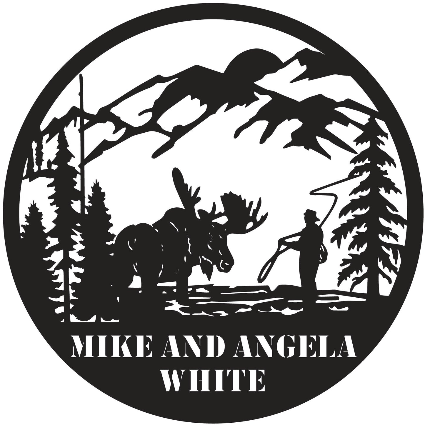 Mike & Angela White Plaque