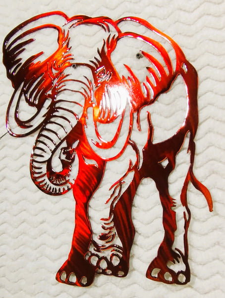 Elephant Metal Wall Art