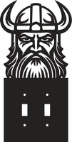 Viking Double Light Switch Cover