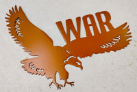War Eagle Metal Sign