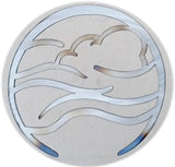 Torch-Finished Four Elements Metal Wall Art – Set of 4 (Earth, Air, Fire, Water)