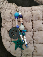 Beachy Handmade Bag Charm – One of a Kind by River