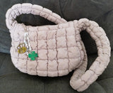 Bee & Clover Handmade Bag Charm – One of a Kind by River