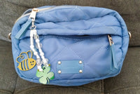 Bee & Clover Handmade Bag Charm – One of a Kind by River