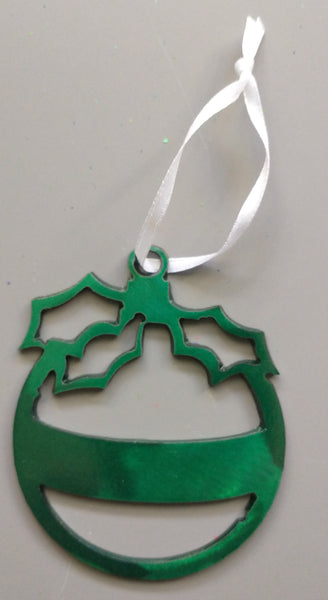 Christmas Metal Ornaments - ball