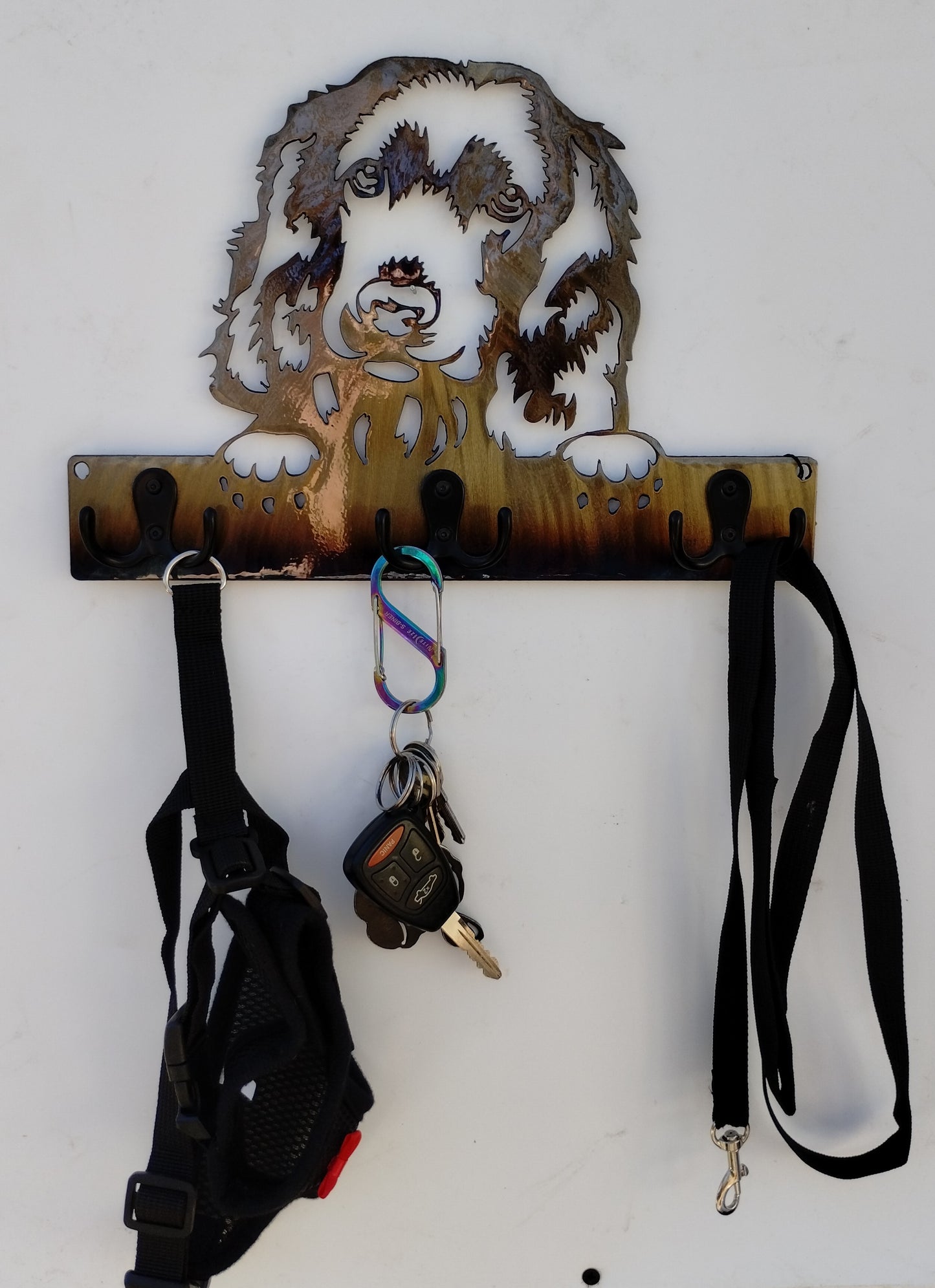 Cocker Spaniel Key Chain-Dog Leash Hanger