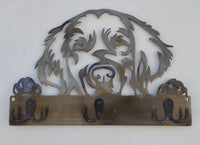 Golden Retriever Key Chain-Dog Leash Hanger