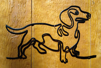 Minimalist Dachshund Wall Art