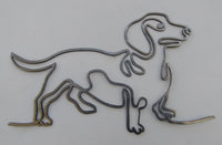 Minimalist Dachshund Wall Art