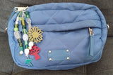 Mushroom & Flower Handmade Bag Charm – One of a Kind by River