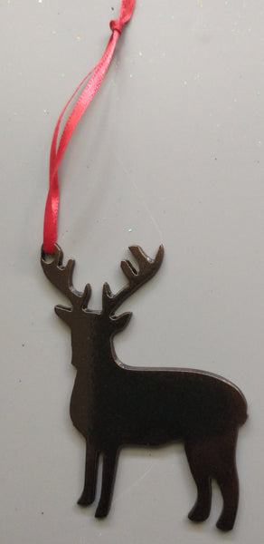 Christmas Metal Ornaments - Reindeer