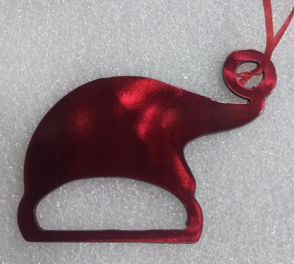 Christmas Metal Ornaments - Santa Hat