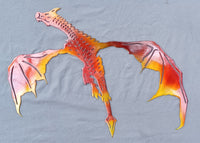 Skyrim-Inspired Dragon Metal Wall Art