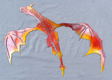 Skyrim-Inspired Dragon Metal Wall Art