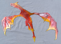Skyrim-Inspired Dragon Metal Wall Art