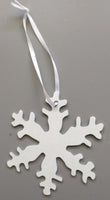 Christmas Metal Ornaments - Snowflake