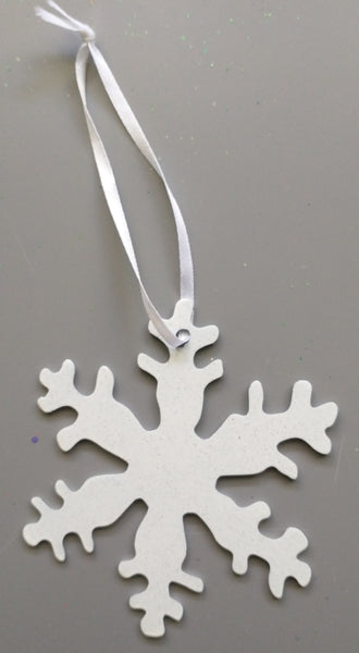Christmas Metal Ornaments - Snowflake