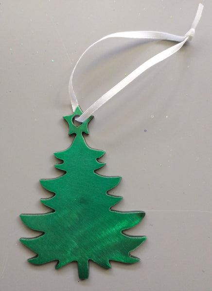 Christmas Metal Ornaments - Tree