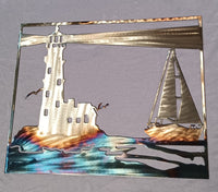 Lighthouse and Sailboat