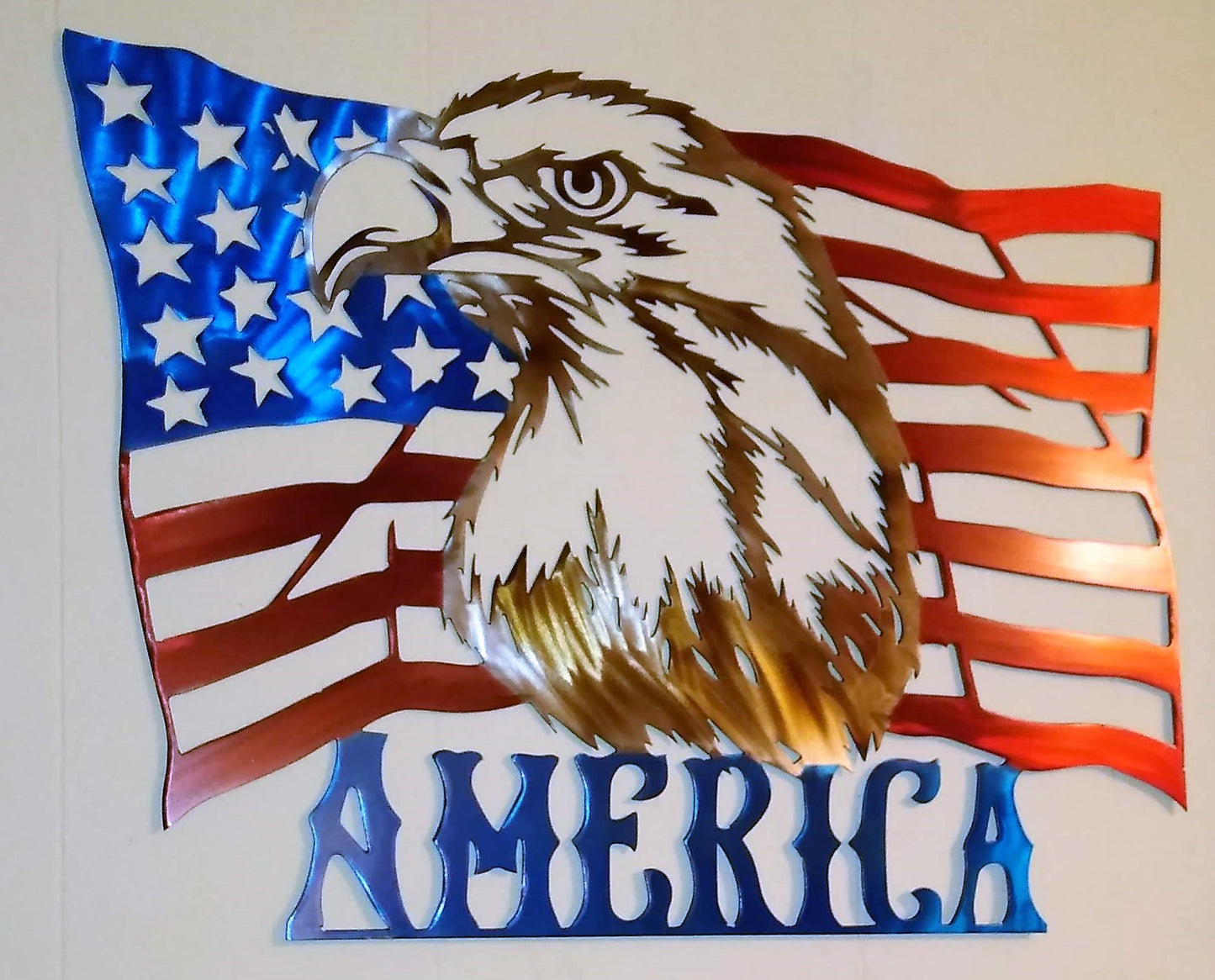 America Eagle Flag