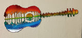 Sunset Guitar (Metal Wall Art)