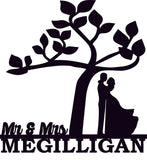 Mr. & Mrs. Tree Sign