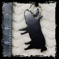 Pig Metal Keychain