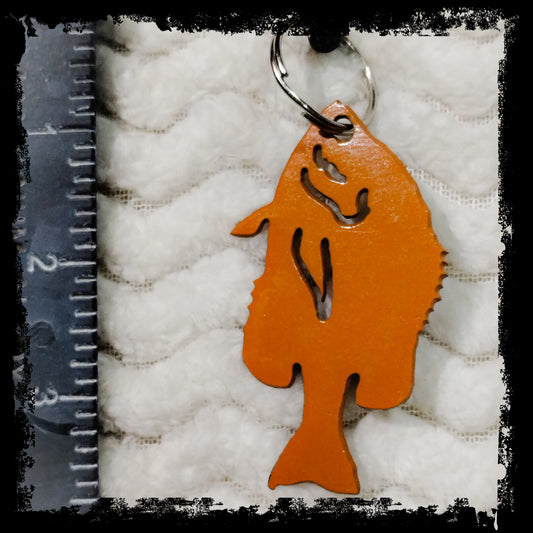 Fish Metal Keychain
