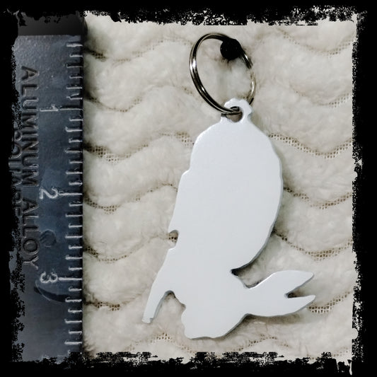 Bunny Rabbit Metal Keychain