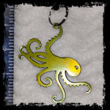 Octopus Metal Keychain