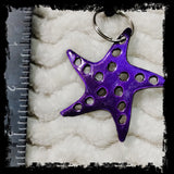 Starfish Metal Keychain