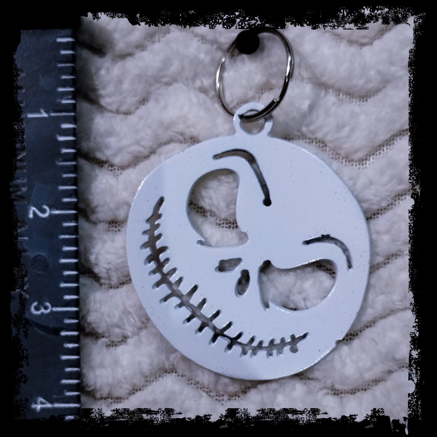 Jack Skellington Metal Keychain