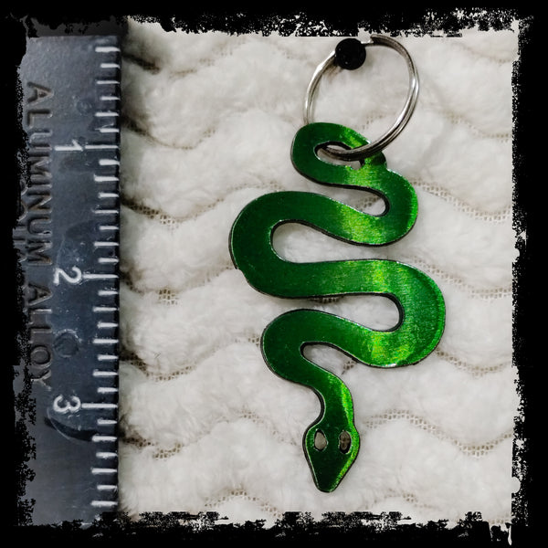 Snake Metal Keychain