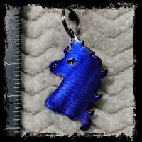 Unicorn Metal Keychain