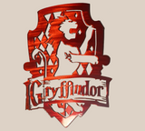 HP Gryffindor Crest – Wizarding House Metal Art
