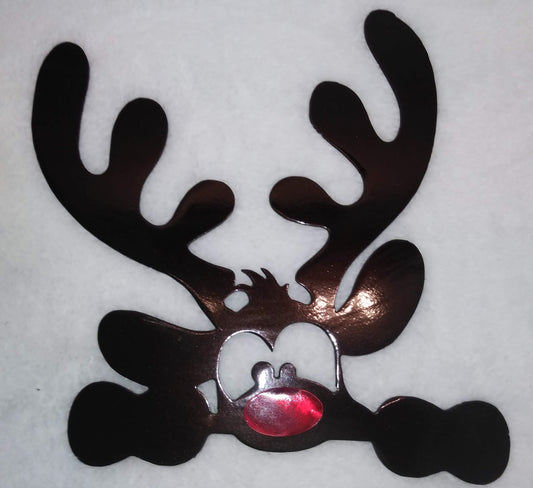 Rudolph the Red Nose Reindeer wall art